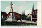 1910 Philip Eckel Monument Syracuse New York NY Clay NY Posted Postcard