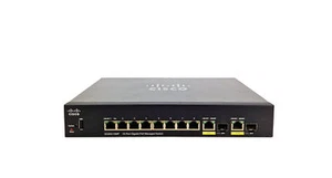 Cisco SG350-10MP 10-Port Gigabit PoE Managed Switch - Bild 1 von 1