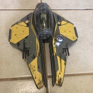 2004 Star Wars Anakin Skywalker Jedi Starfighter Complete Revenge Of The Sith - Picture 1 of 7
