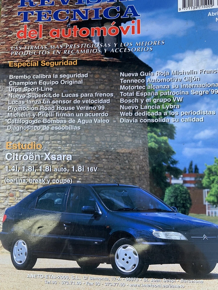 Manual de taller Citröen XSARA SERIE 1 Motores gasolina￼ - Imagen 1 de 1