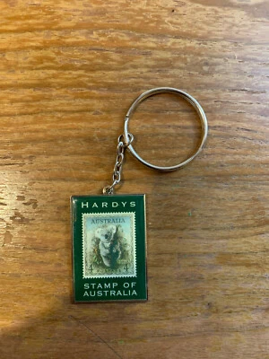 LLAVERO SELLO HARDYS DE AUSTRAILIA - LIGERAMENTE USADO Foto 1 de 2