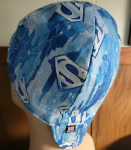 Superman Symbol Ice Sonderanfertigung, Schweißer, Rohrmonteur, Bikerhut - Bild 1 von 3