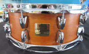 Yamaha 14" x 5-1/2" Maple Custom Absolute Snare in Vintage Natural Satin Finish - Picture 1 of 7