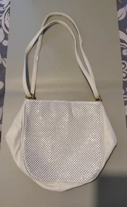 1970s Whiting & Davis Mesh Shoulder Bag Purse - Picture 1 of 6