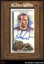 2022 Topps Allen and Ginter Framed Mini Autographs #MALD Landon Donovan AUTO