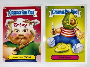 2021 Food Fight Garbage Pail Kids GPK  you pick base complete set Celebrity Chef