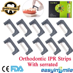 Dental Orthodontic Strip Interproximal Reduction Quick Strips Polishing Serrated - Picture 1 of 10