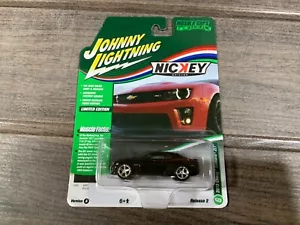 Johnny Lightning NICKEY CHICAGO 2013 CHEVY CAMARO ZL1 BLACK - Picture 1 of 1