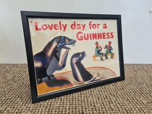 Póster Guinness arte enmarcado A4 repro - Imagen 1 de 1