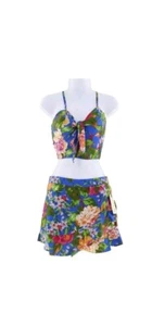 Lottie & Holly BOG Collective Crop Tank Skort Set Womens L Boho Bohemian Beachy - Picture 1 of 3