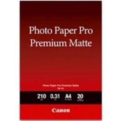 Canon PM-101 Premium Matte Photo Paper A3 - 20 Sheets. Paper size: A3 Sheets ... - Image 1 of 3