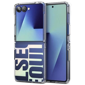 Coque pour Samsung Galaxy Z Flip 7 | Ringke [Design Fusion] Motif Unique - Photo 1 sur 17