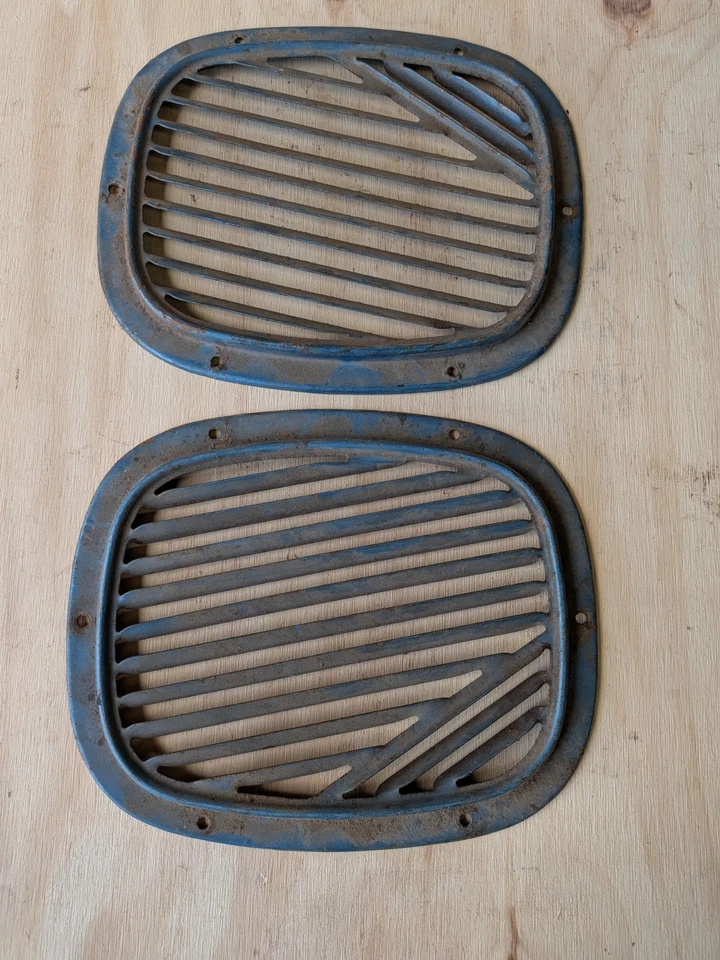 1959 1960 Cadillac Deville Fleetwood Eldorado kick Panel fresh air vent grills - Image 1 of 4
