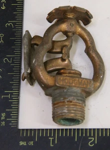 Hodgman 1926 A 165º Fire Sprinkler Head - Original Brass Uncleaned - Picture 1 of 2