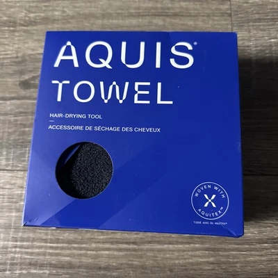 New Aquis Towel Hair Drying Tool Charcoal Gray - Image 1 of 2