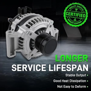 Alternator for Chevy Malibu Cadillac ATS 2013-2019 2.0L 2.5L 104210-1962 11682 - Picture 1 of 8