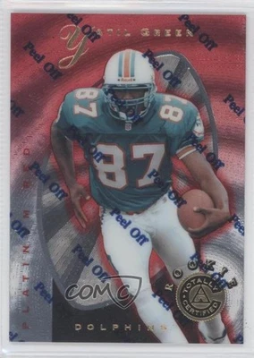 1997 Pinnacle Totally Certified Platinum Red /4999 Yatil Green #136 Rookie RC - Image 1 of 2
