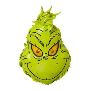 Dr. Seuss Grinch Adult Costume Mask | One Size Fits Most - Picture 1 of 4
