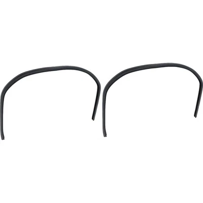 1951-55 Chevrolet GMC Pickup; Door Glass Upper Run Channels; Pair; Made in USA - Image 1 of 4