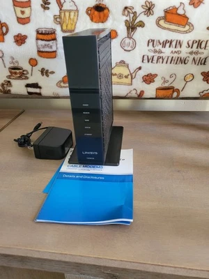 Linksys CM 3016 Modem with Power Adapter - Good Condition - Image 1 of 3