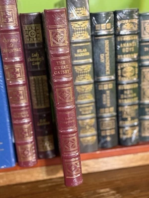 EP THE GREAT GATSBY LEATHER BOUND EDITION NEW Foto 1 de 4