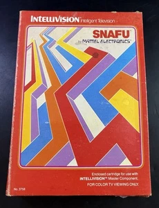 Snafu (Intellivision, 1981) by Mattel Electronics StoryBook Cover Vh1 - Imagen 1 de 3