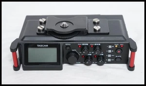 TASCAM DR-70D 4-Channel Audio Recording Device for DSLR Cameras Used From Japan - Picture 1 of 9