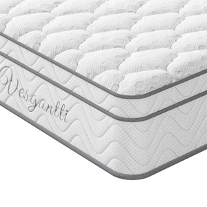 Double Mattress, 10.3 Inch Hybrid Mattress 4FT6 with Breathable Foam - Picture 1 of 5