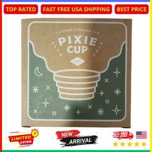 Estuche de Transporte Pixie Period Cup - Taza de Almacenamiento y Esterilización de Silicona, Verde - Imagen 1 de 5