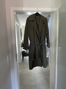 Ecoalf Damen Trenchcoat , Größe M Olivgrün - Bild 1 von 6