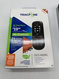 Tracfone Alcatel One Touch A205G Value Pack No Contract Cell Phone NEW In Box - Picture 1 of 14