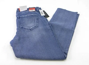 Buffalo Ladies' Medium Rise Ankle Length Straight Leg Fray Hem Jean Size 2/26 - Picture 1 of 5