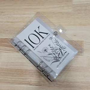 10K Savings Book Envelopes Monthly Money Saving Challenge Binder 12 Month - Picture 1 of 6