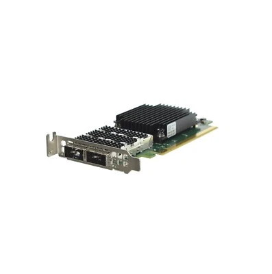 Dell NVIDIA ConnectX-6 Dual Port 100GB QSFP56 Low Profile Network Card - F6FXM - Image 1 of 4