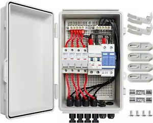 EXCELFU Scatola Combinatore PvPV 4 Corde per Solare, con 4 - Foto 1 di 8