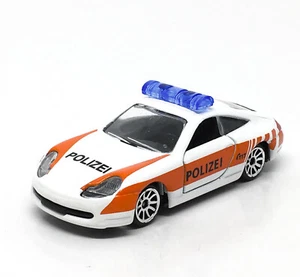 Majorette Porsche 996 Polizei Switzerland S.O.S Car - 1:64 (3") no Package - Picture 1 of 6