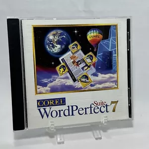 COREL Clipart/WordPerfect Suite 7 CD Windows 3.1/95/Me & Manuals - Vintage 1995 - Picture 1 of 9