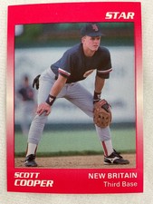 1989 STAR CO. Minor League Baseball Card#126-SCOTT COOPER, New Britain Red Sox