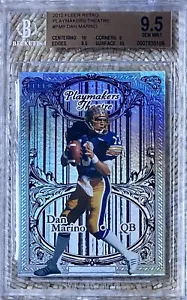2012 FLEER RETRO PLAYMAKERS TEATRO /100 DAN MARINO BGS 9.5 POP 2 - Foto 1 di 2