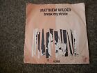 Matthew Wilder - Break My Stride, Extended remix 12&quot; Vinyl record TA3908
