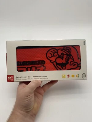 PDP *OFICIAL* Consola Deluxe Estuche de Viaje Delgado *EDICIÓN MARIO KANA* Sku31 Foto 1 de 4