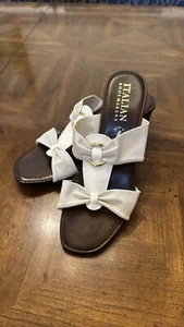 Italian Shoemakers slide on Sandal NWOTS Made in Italy Size 10.5 - Picture 1 of 7