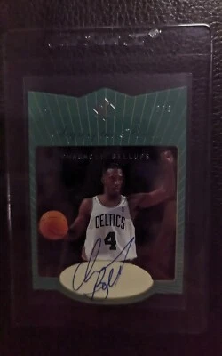 1997 98 SP AUTHENTIC CHAUNCEY BILLUPS AUTOGRAPH ROOKIE CARD CELTICS PISTONS HOF - Image 1 of 2
