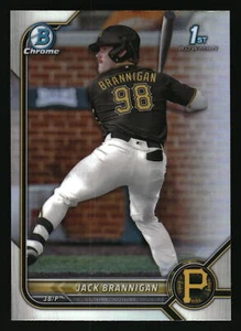 2022 Bowman Draft #BDC-154 Jack Brannigan Chrome Refractor - Picture 1 of 2