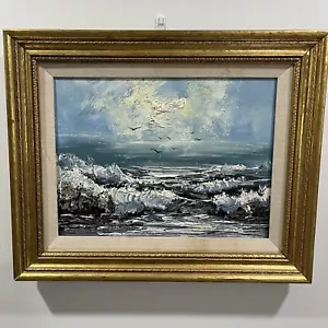 Pintura KEE FUNG NG Paisaje Marino Óleo sobre Lienzo Monderista Océano Paisaje Firmado - Imagen 1 de 9