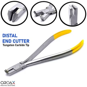 Alicates de corte distal para arco de ortodoncia, corte al ras, TC, 13 cm - Imagen 1 de 3