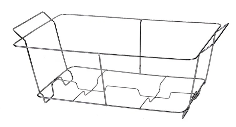 Soporte para rozaduras de alambre de 12 piezas soporte para buffet de tamaño completo calentador de alimentos soporte para platos catering Foto 1 de 2