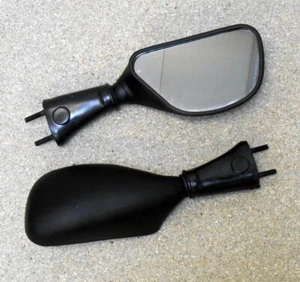 Kawasaki Ninja ZX6R/ZX9R/650R Racing Style Mirrors Left/Right Set 1998-2008 - Picture 1 of 4