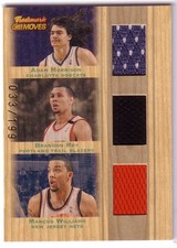 2007-08 Trademark Moves Triple Relics Morrison Brandon Roy Williams Jersey /199