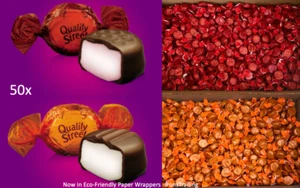 QUALITY STREET STRAWBERRY & ORANGE CREME 50x MIX *CHRISTMAS* CHOOSE YOUR OWN - Picture 1 of 15